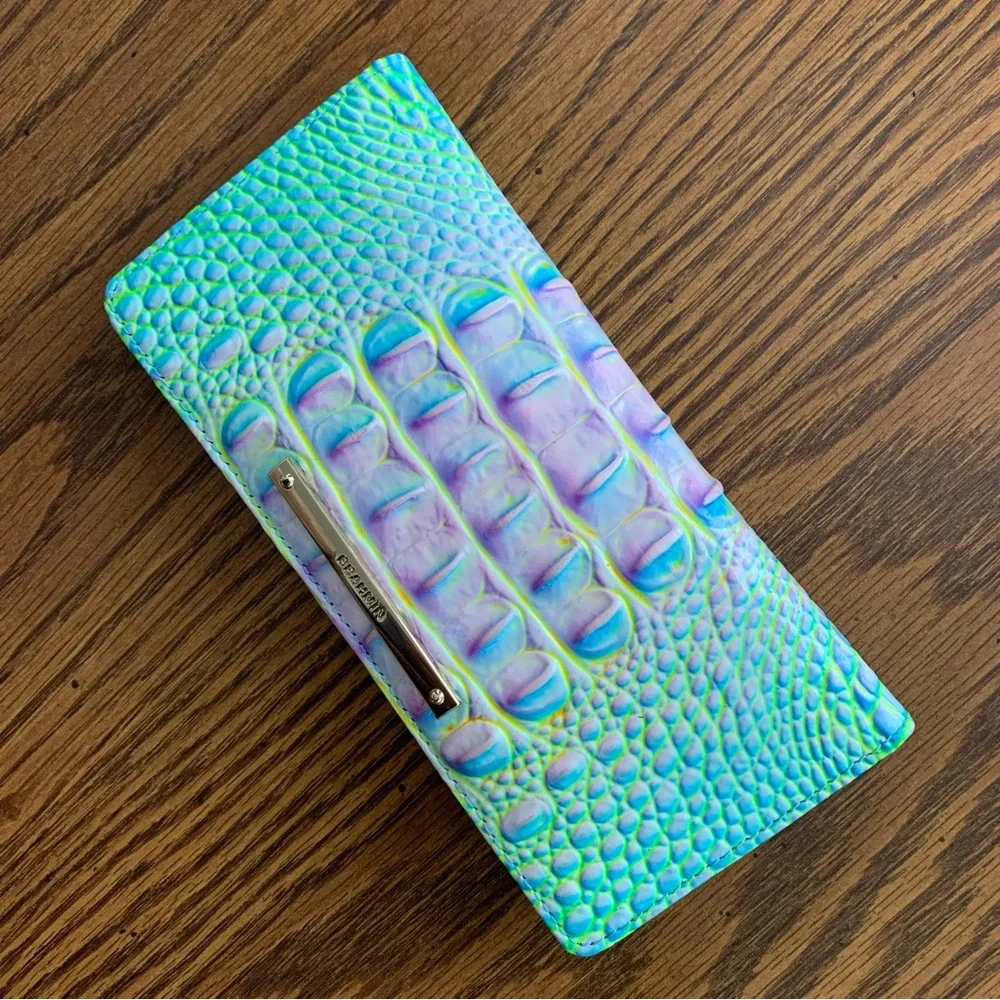 Brahmin Cotton Candy Ombre Melbourne Ady Wallet - Picture 2 of 10